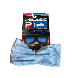 Pelagic Sunshield Face Mask Neck Gaiter UV Protection Camo Fishing